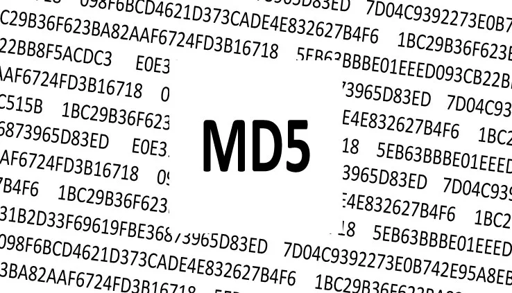 MD5 چیست ؟ آشنایی با الگوریتم رمزنگاری MD5