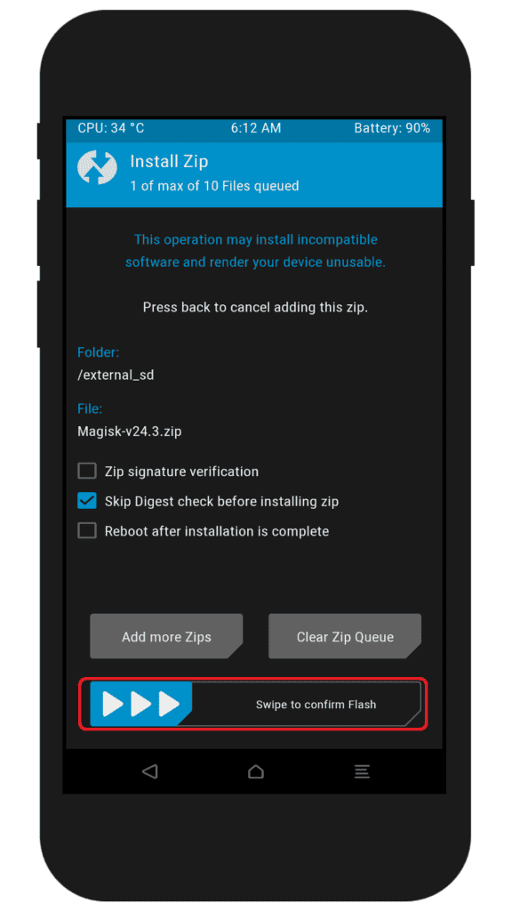 A105F U9 ROOT (A105FDDS9CWB3) فایل روت A10 