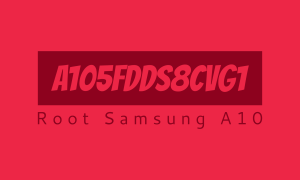 (A105F S8 ROOT (A105FDDS8CVG1 فایل روت A10