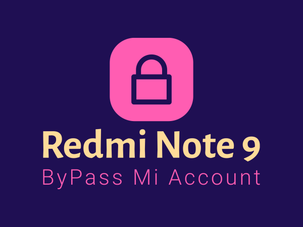 NO-VPN Rom Redmi Note 9 Merlin حذف می اکانت