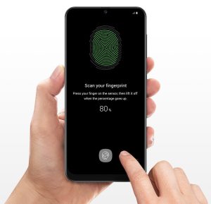 scan your fingerprint samsung