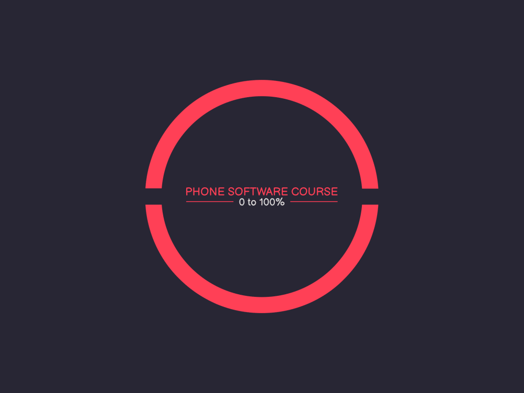 آموزش ۰ تا ۱۰۰ نرم افزار موبایل