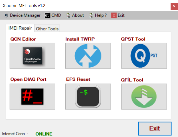 Xiaomi IMEI Tools - Edit QCN - دانلود