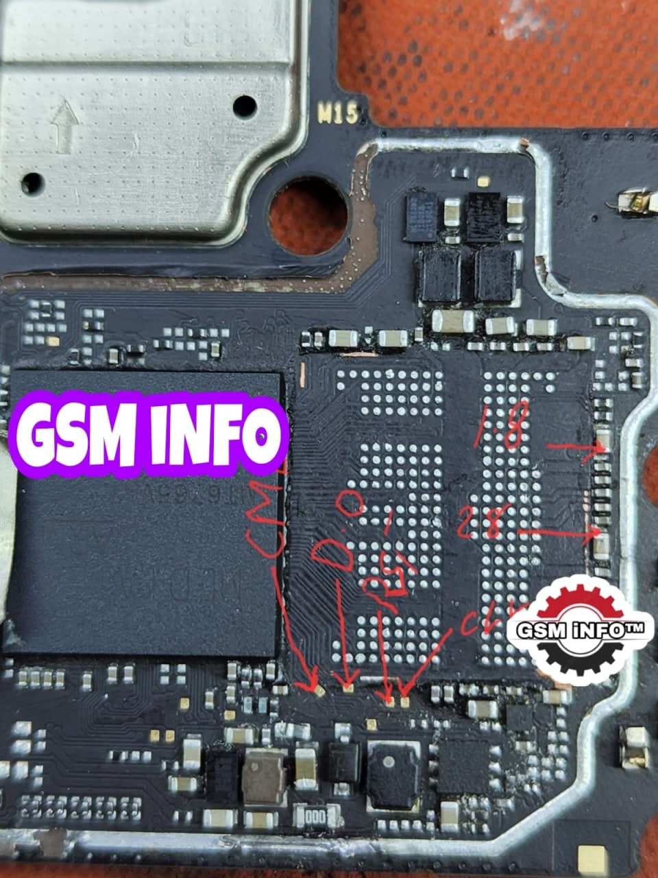 A045F ISP Pinout Galaxy A04 • گلوبال سیستم