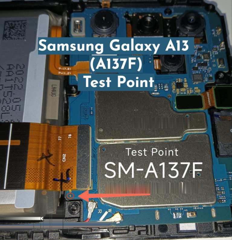 Samsung A137F - Galaxy A13 - پارتیشن فایل حل مشکل خاموشی A13