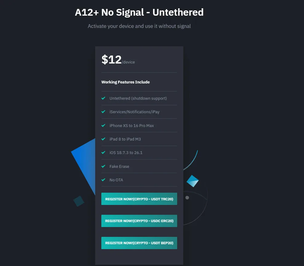 A12+No signal