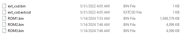 فایل دامپ A226B-U9