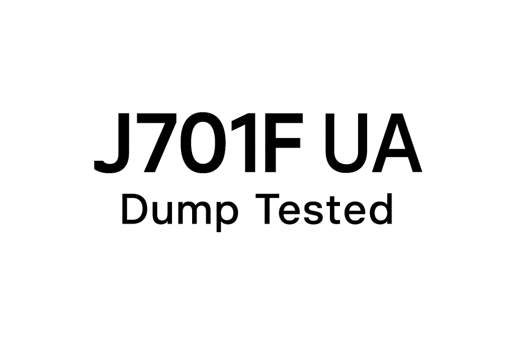 فایل دامپ  J701f UA