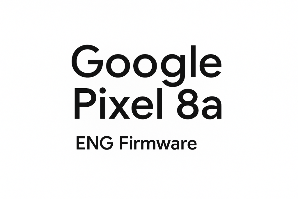 Eng Frimware Google Pixel 8a