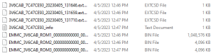 فایل دامپ A125F-U2 EMMC-DUMP
