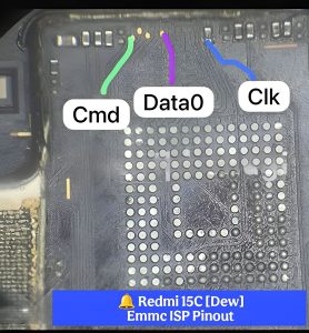 ISP PINOUT Redmi 15C(DEW)